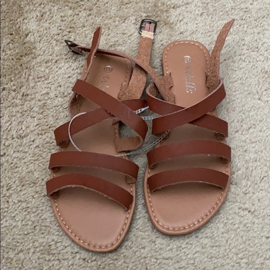 Brand New Brown Sandals